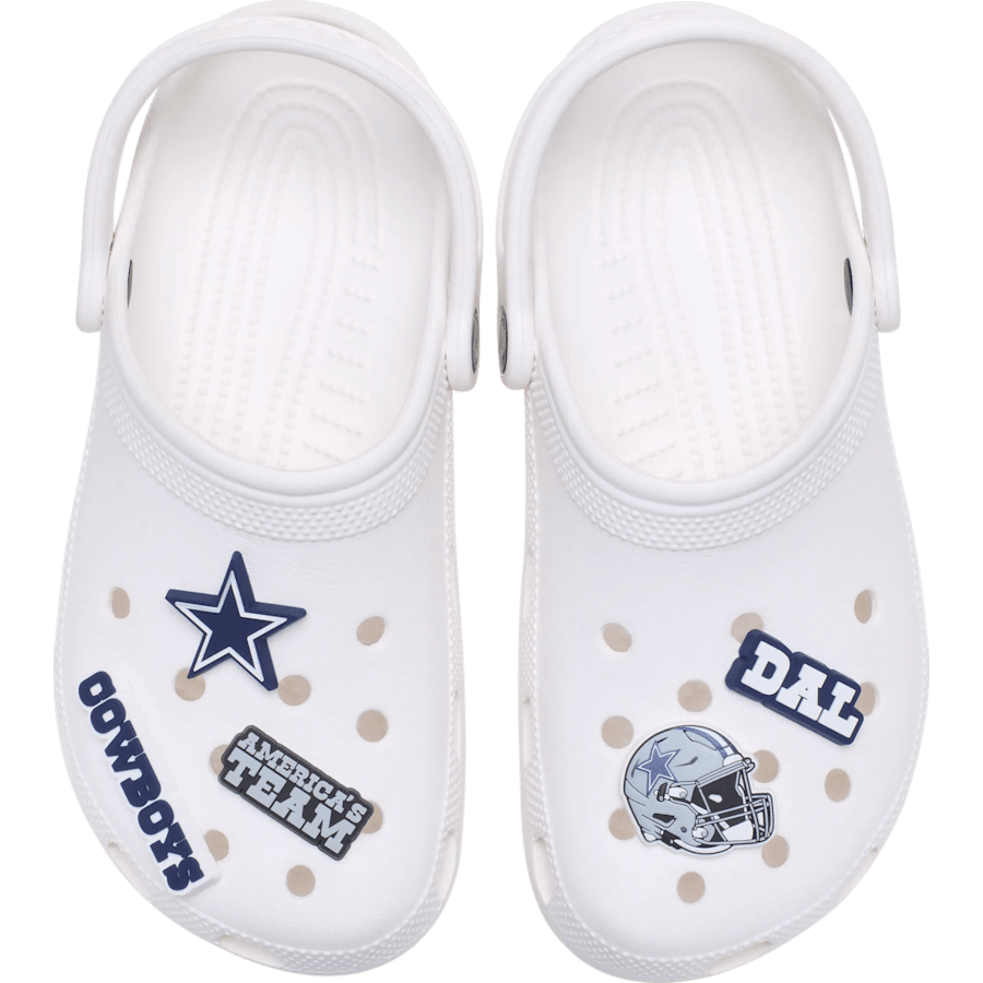 NFL Dallas Cowboys 5 Pack Jibbitz Shoe Charm | Crocs sale