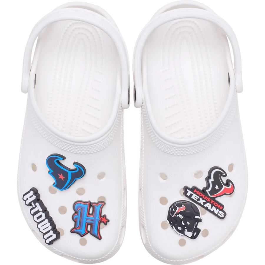 NFL Houston Texans 5 Pack Jibbitz Shoe Charm | Crocs sale