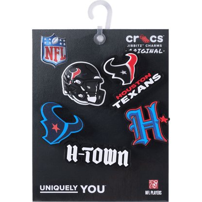 NFL Houston Texans 5 Pack Jibbitz Shoe Charm | Crocs sale