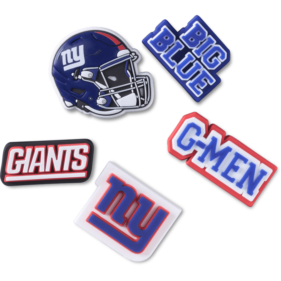 NFL New York Giants 5 Pack Jibbitz Shoe Charm | Crocs near me