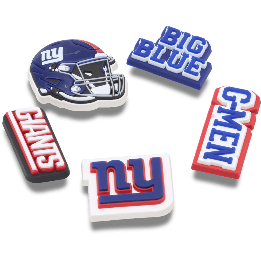 NFL New York Giants 5 Pack Jibbitz Shoe Charm | Crocs near me