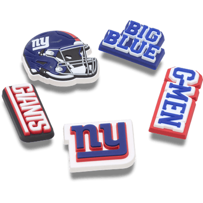 NFL New York Giants 5 Pack Jibbitz Shoe Charm | Crocs near me