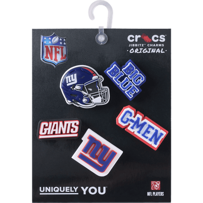 NFL New York Giants 5 Pack Jibbitz Shoe Charm | Crocs near me