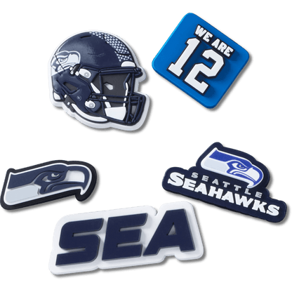 NFL Seattle Seahawks 5 Pack Jibbitz Shoe Charm | Crocs online