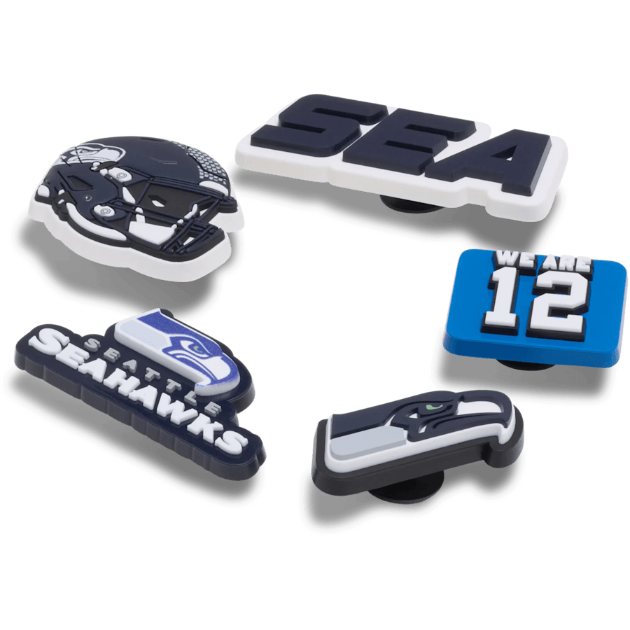 NFL Seattle Seahawks 5 Pack Jibbitz Shoe Charm | Crocs online