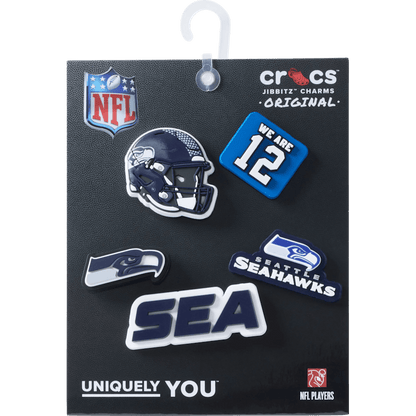 NFL Seattle Seahawks 5 Pack Jibbitz Shoe Charm | Crocs online