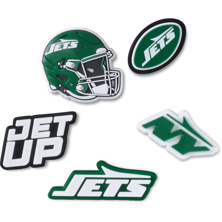 NFL New York Jets 5 Pack Jibbitz Shoe Charm | Crocs sale