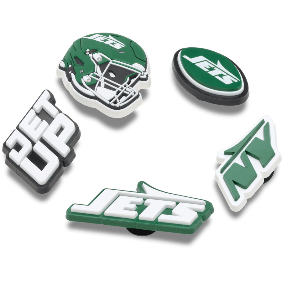NFL New York Jets 5 Pack Jibbitz Shoe Charm | Crocs sale