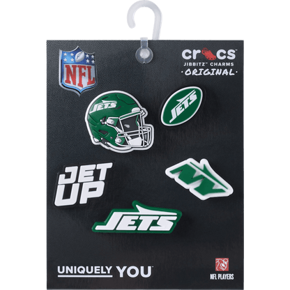 NFL New York Jets 5 Pack Jibbitz Shoe Charm | Crocs sale