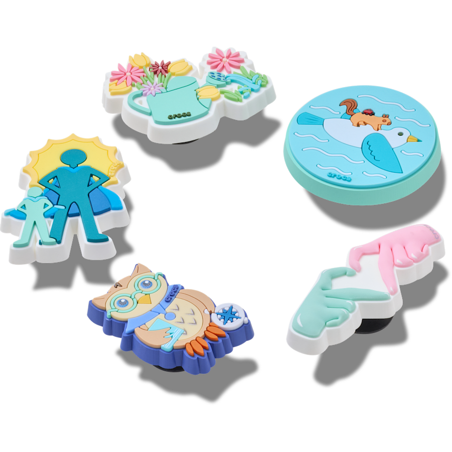 Got Your Back 5 Pack Jibbitz™ charms | Crocs online