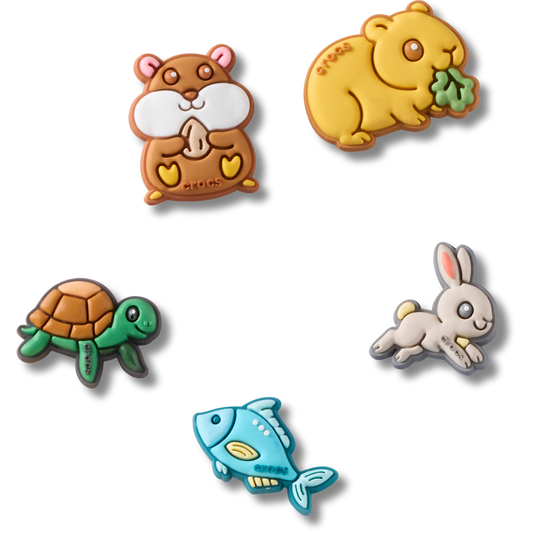 Super Pets 5 Pack Jibbitz™ charms | Crocs on sale