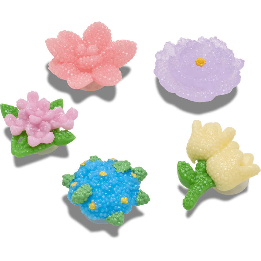 Beaded Flowers 5 Pack Jibbitz™ charms | Crocs sale
