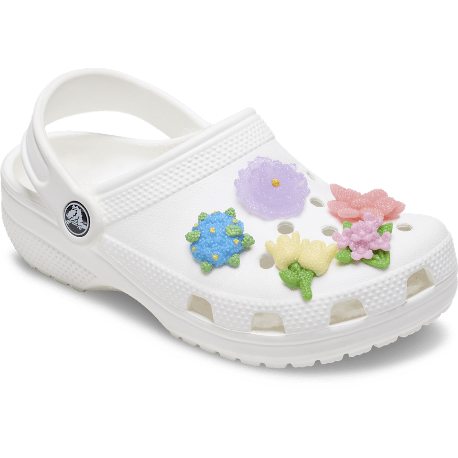Beaded Flowers 5 Pack Jibbitz™ charms | Crocs sale