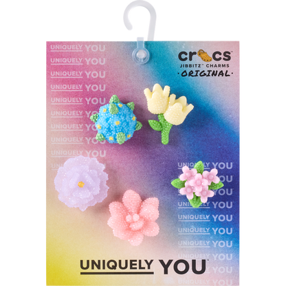 Beaded Flowers 5 Pack Jibbitz™ charms | Crocs sale