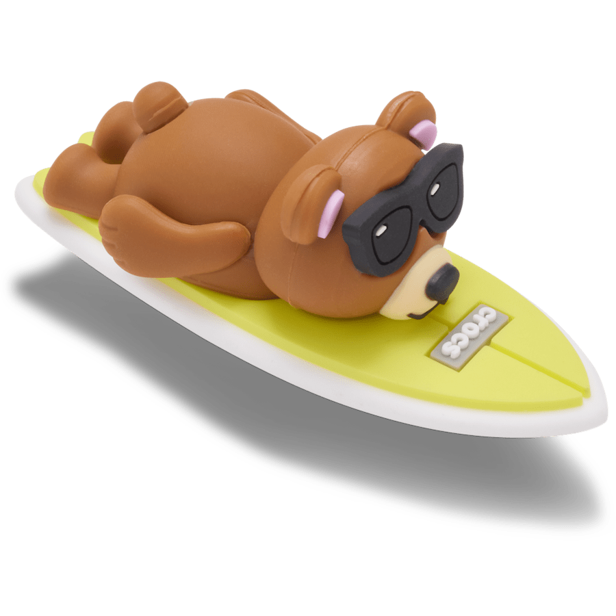 3D Surfing Bear Jibbitz™ charms | Crocs on sale