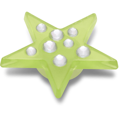 Green Gem Star Jibbitz™ charms | Crocs outlet