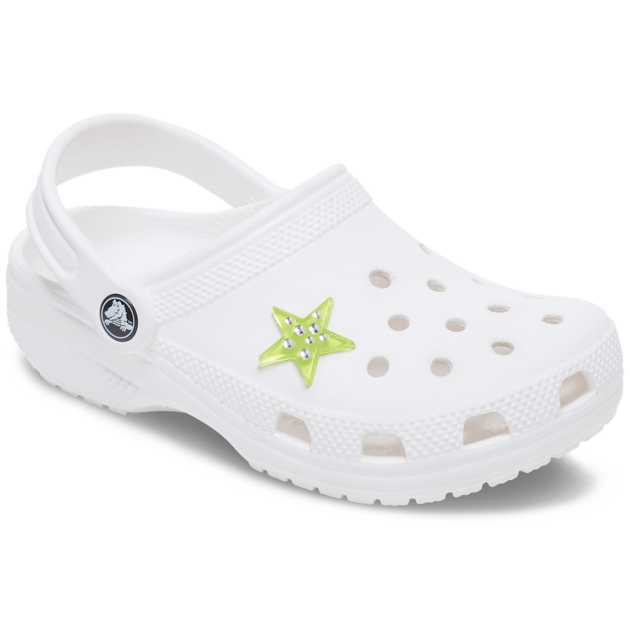 Green Gem Star Jibbitz™ charms | Crocs outlet