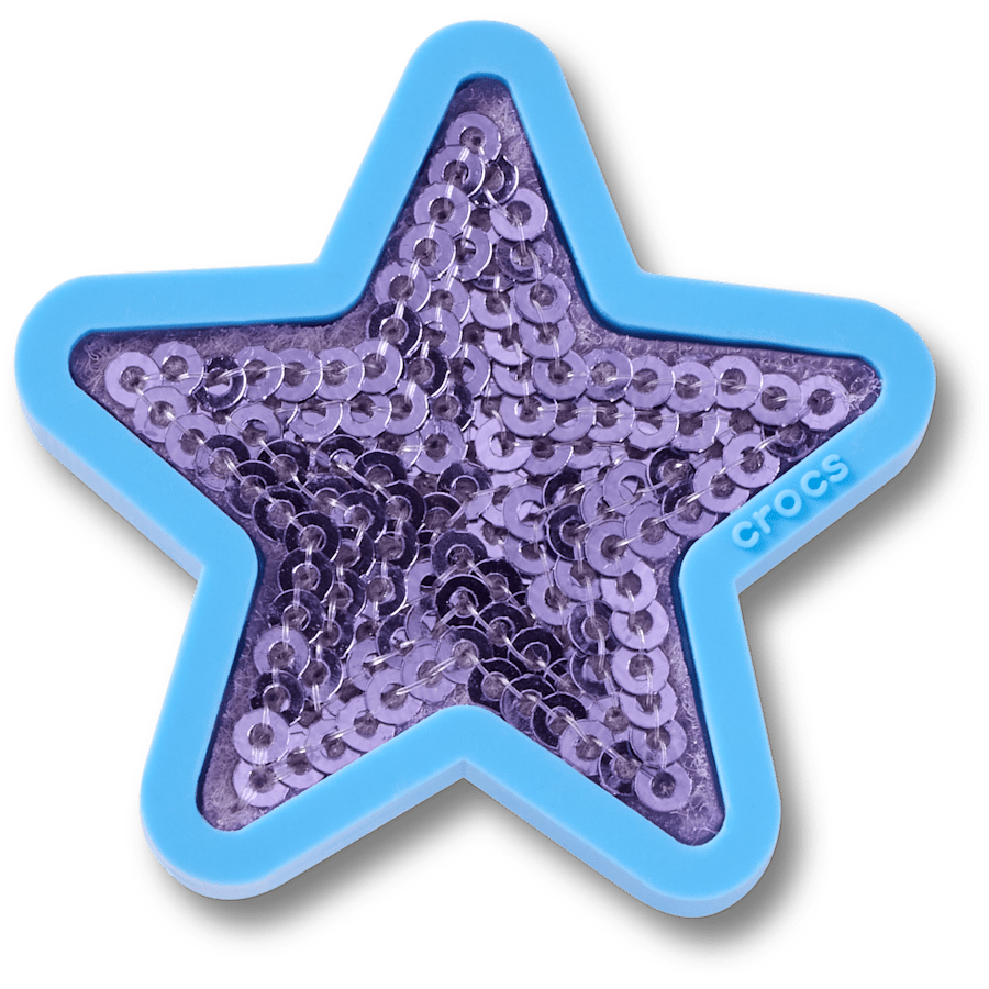 Purple Sequin Star Jibbitz™ charms | Crocs online