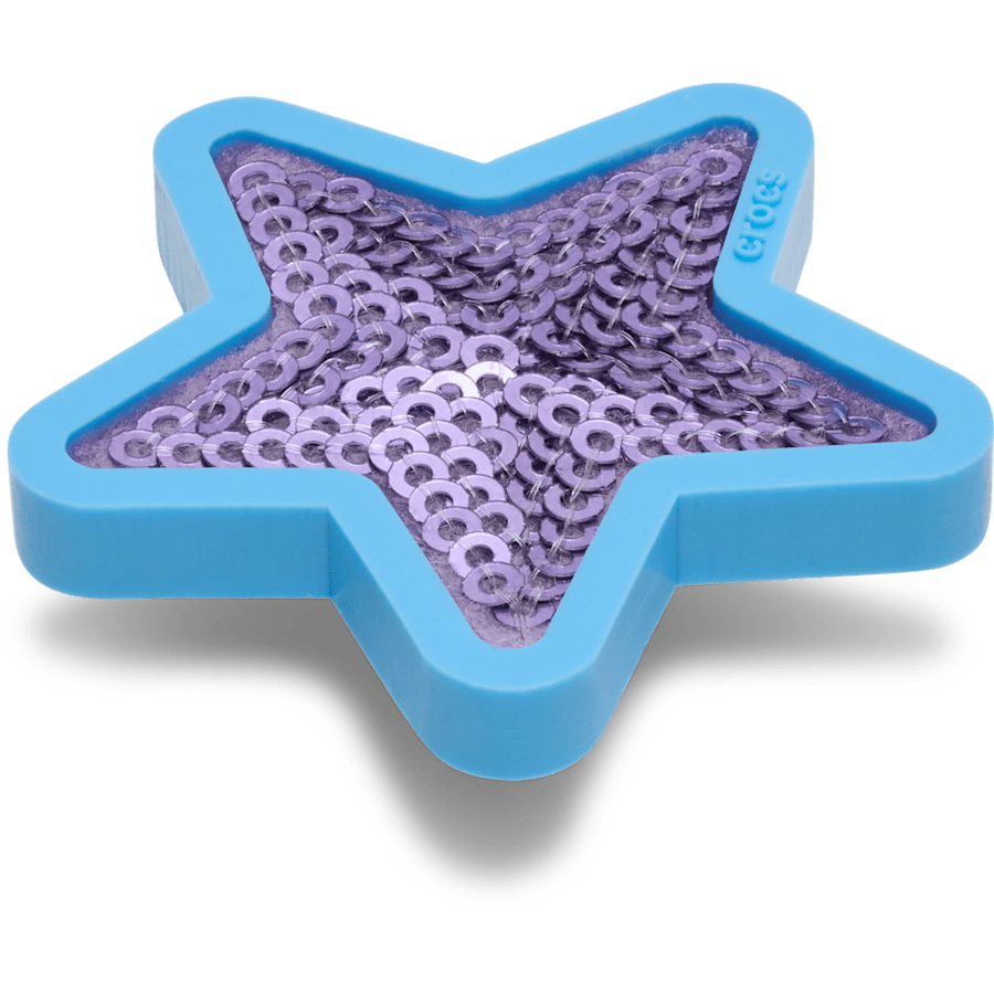 Purple Sequin Star Jibbitz™ charms | Crocs online