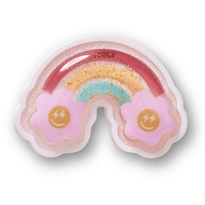 Squish Filled Daisy Rainbow Jibbitz™ charms | Crocs outlet