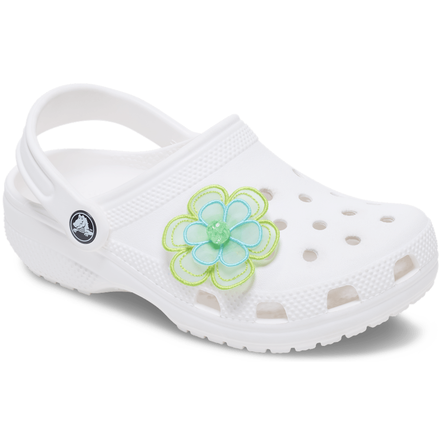 Green Mesh Flower Jibbitz™ charms | Crocs near me