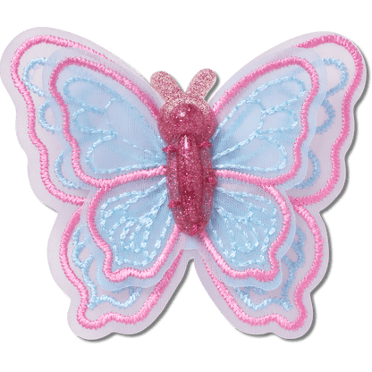 Mesh Sequin Butterfly Jibbitz™ charms | Crocs US