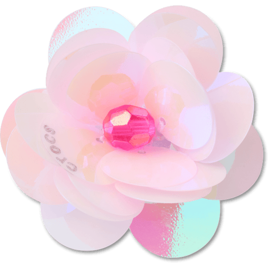 Sequin Pink Flower Jibbitz™ charms | Crocs outlet