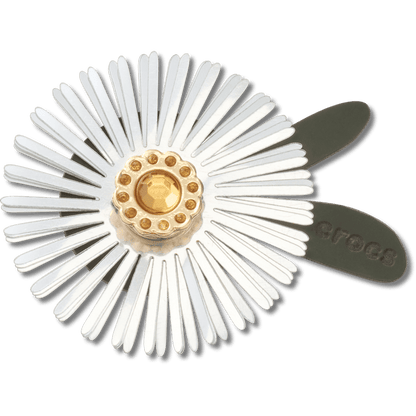 Silver Sequin Flower Jibbitz™ charms | Crocs online