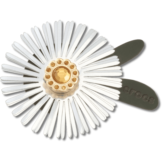 Silver Sequin Flower Jibbitz™ charms | Crocs online