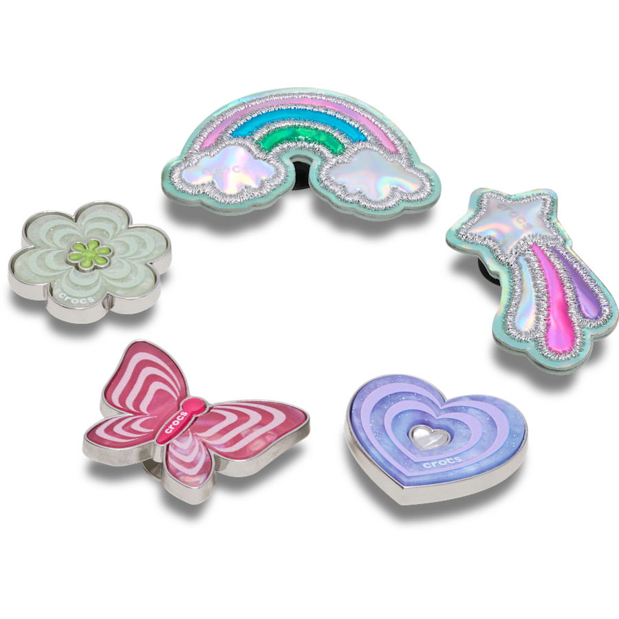Funky Girly Icons 5 Pack Jibbitz™ charms | Crocs discount