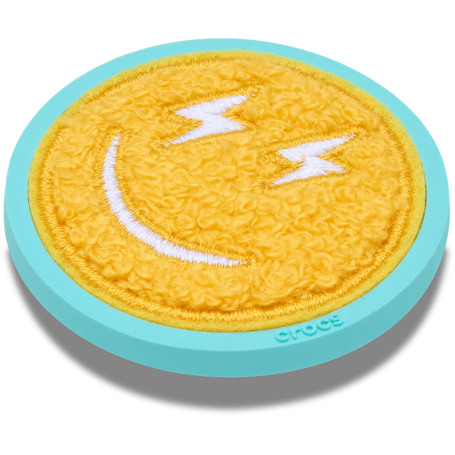 Mega Chenille Happy Face Jibbitz™ charms | Crocs outlet