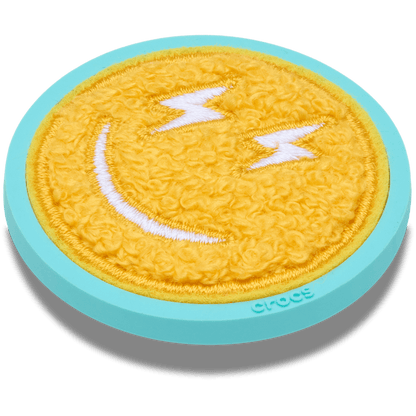 Mega Chenille Happy Face Jibbitz™ charms | Crocs outlet