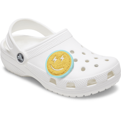 Mega Chenille Happy Face Jibbitz™ charms | Crocs outlet