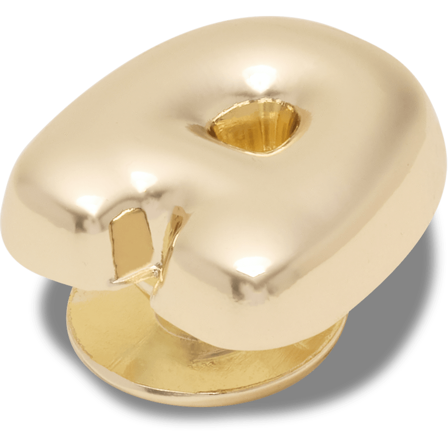 Gold Bubble Letter A Jibbitz™ charms | Crocs near me