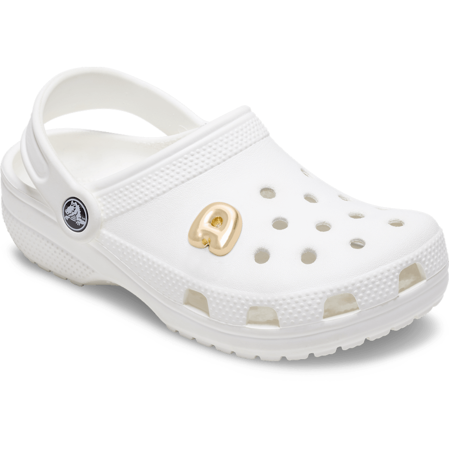 Gold Bubble Letter A Jibbitz™ charms | Crocs near me