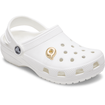 Gold Bubble Letter Q Jibbitz™ charms | Crocs on sale