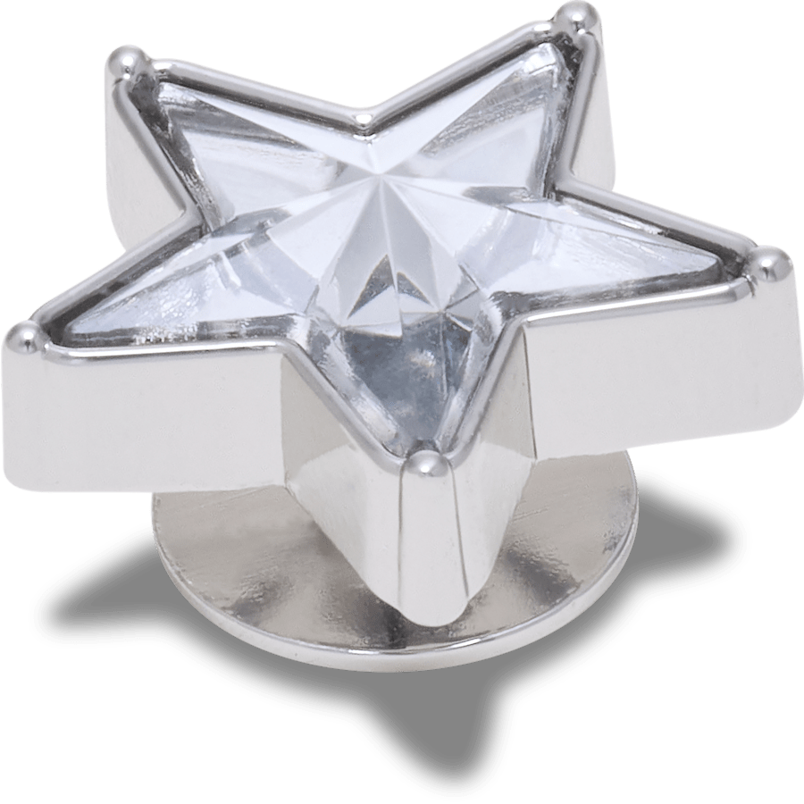 Silver Gem Sparkle Star Jibbitz™ charms | Crocs near me