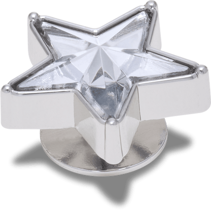 Silver Gem Sparkle Star Jibbitz™ charms | Crocs near me