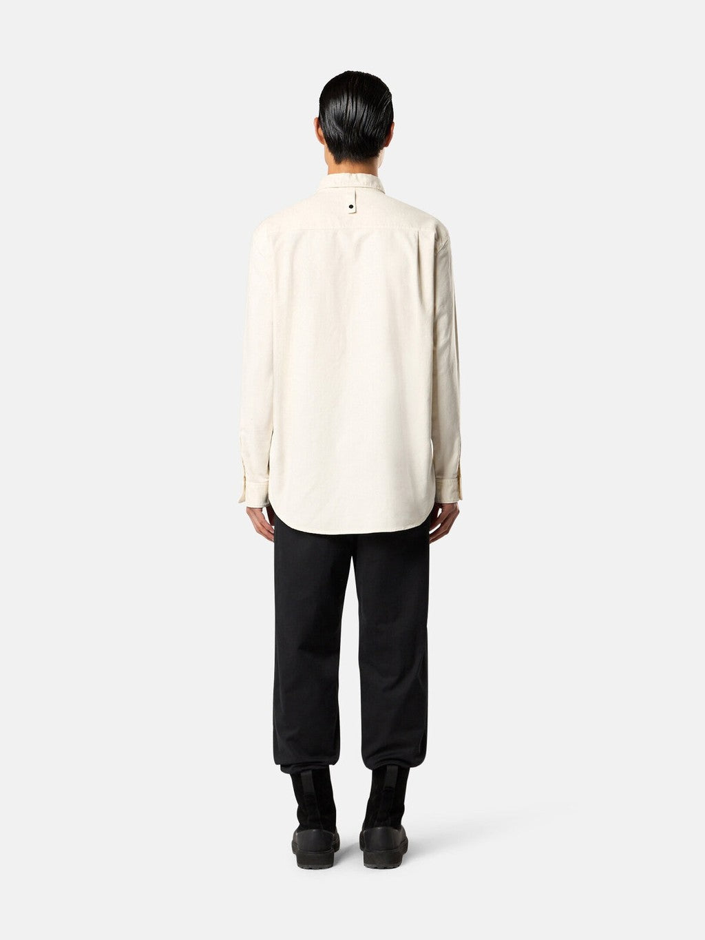 1100004 ORGANIC COTTON OXFORD Comfort-fit long-sleeve shirt with logo embroidery