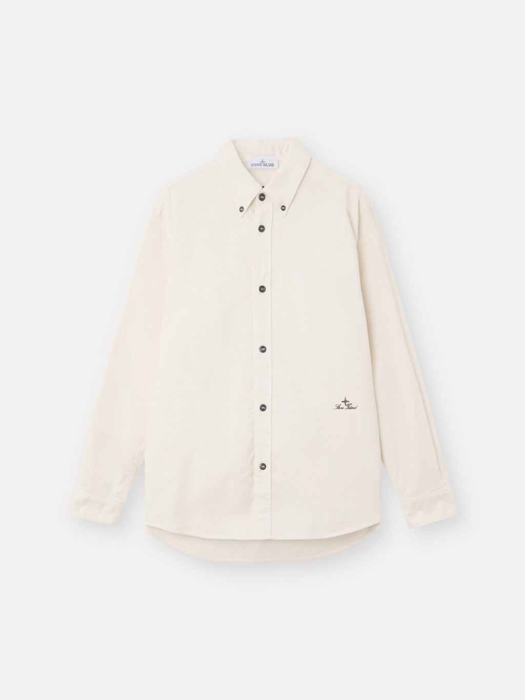1100004 ORGANIC COTTON OXFORD Comfort-fit long-sleeve shirt with logo embroidery
