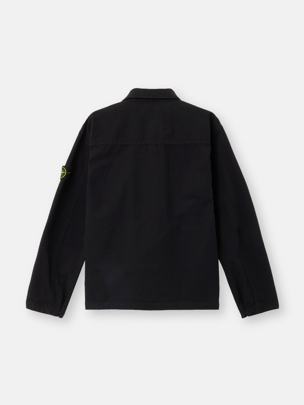 1200009 ORGANIC COTTON RIPSTOP Comfort-fit overshirt with pockets and two-way zip