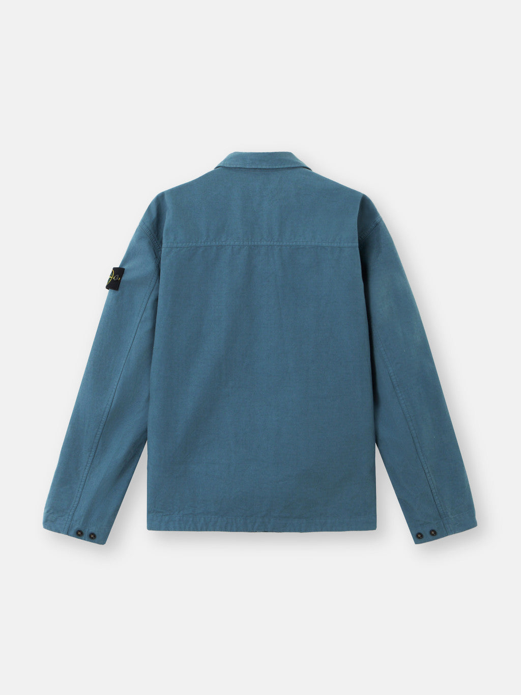 1200009 ORGANIC COTTON RIPSTOP Comfort-fit overshirt with pockets and two-way zip