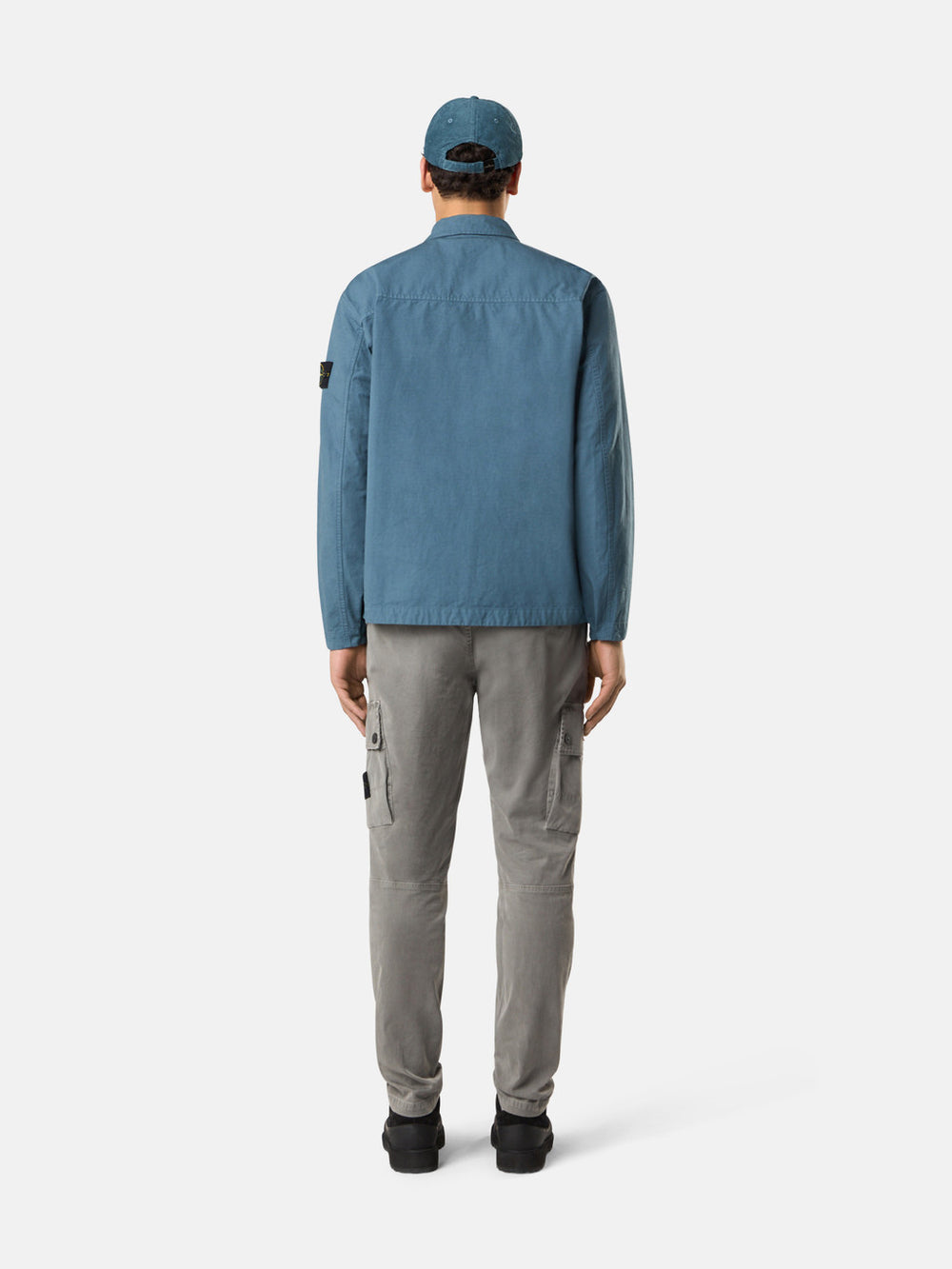 1200009 ORGANIC COTTON RIPSTOP Comfort-fit overshirt with pockets and two-way zip