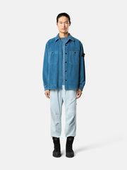 1200012 ORGANIC COTTON CORDUROY 800 Comfort-fit overshirt with pockets and snap fastening