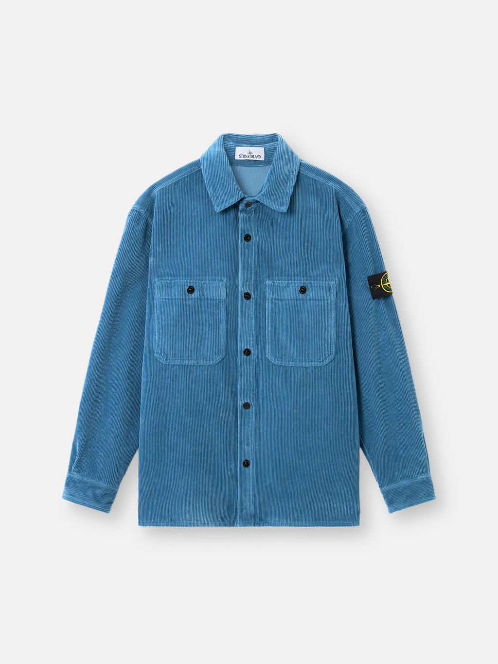 1200012 ORGANIC COTTON CORDUROY 800 Comfort-fit overshirt with pockets and snap fastening