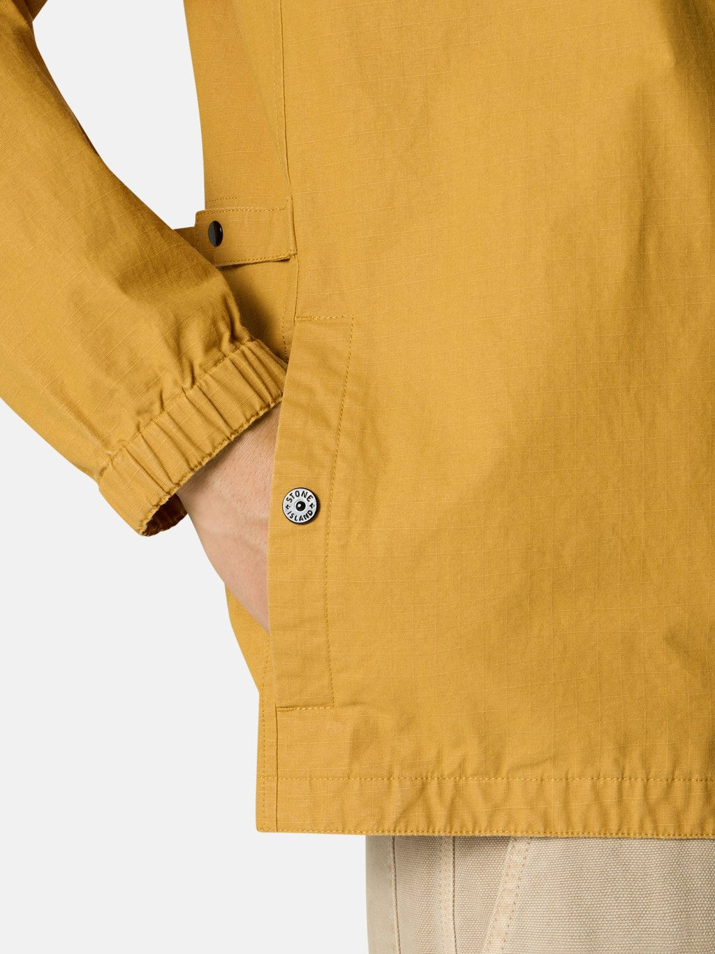 1200018 DOUBLE-COATED COTTON RIPSTOP Comfort-fit overshirt with pockets