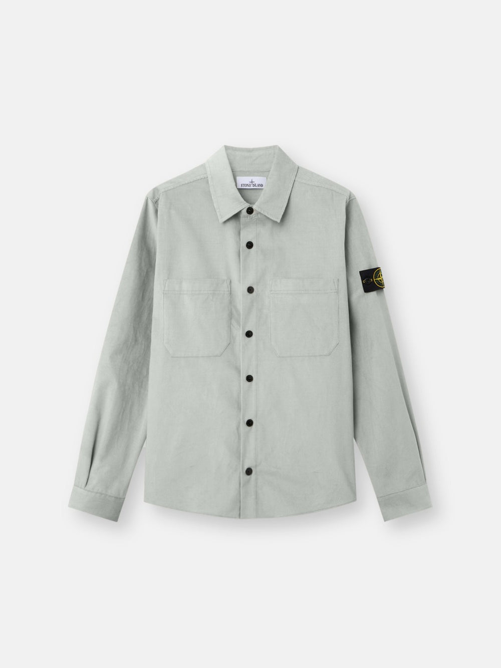1200040 COTTON MICRO-CORDUROY Regular-fit overshirt with pockets