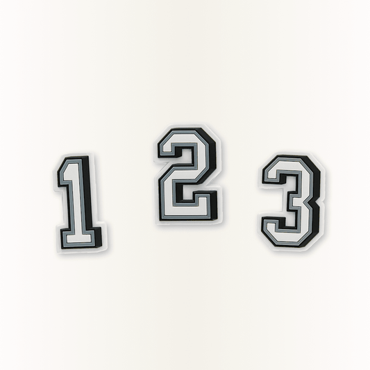 Number 0-9 Jibbitz Shoe Charm | Crocs for sale