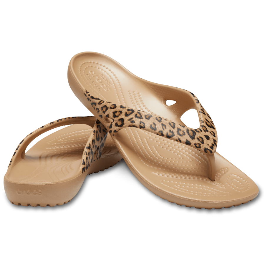 Women's Kadee II Leopard Flip | Crocs on sale