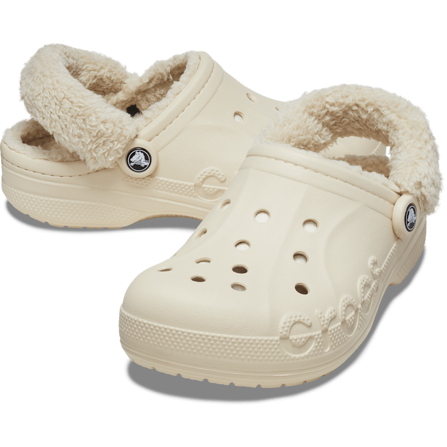 Baya Lined Fuzz-Strap Clog | Crocs for sale